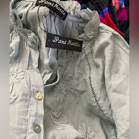 JPAND MATTIE Hand Embroidered Shirt - Picture 4 of 9